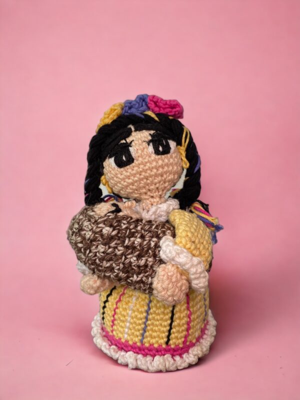 Muñeca Amigurumi Lele María con Bebé