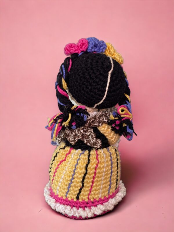 Muñeca Amigurumi Lele María con Bebé - Imagen 3