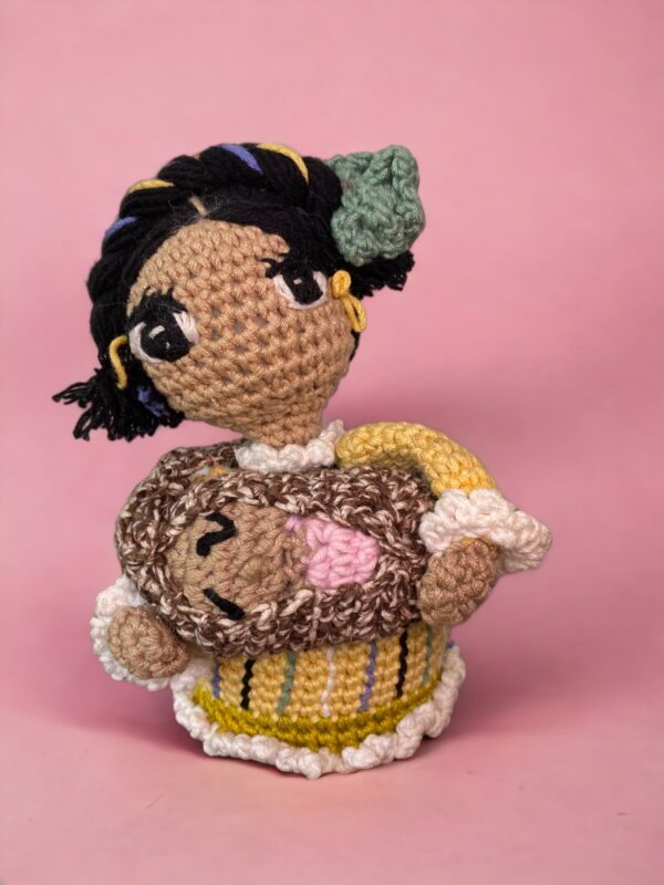 Muñeca Amigurumi Lele María con Bebé