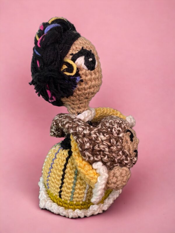 Muñeca Amigurumi Lele María con Bebé - Imagen 2